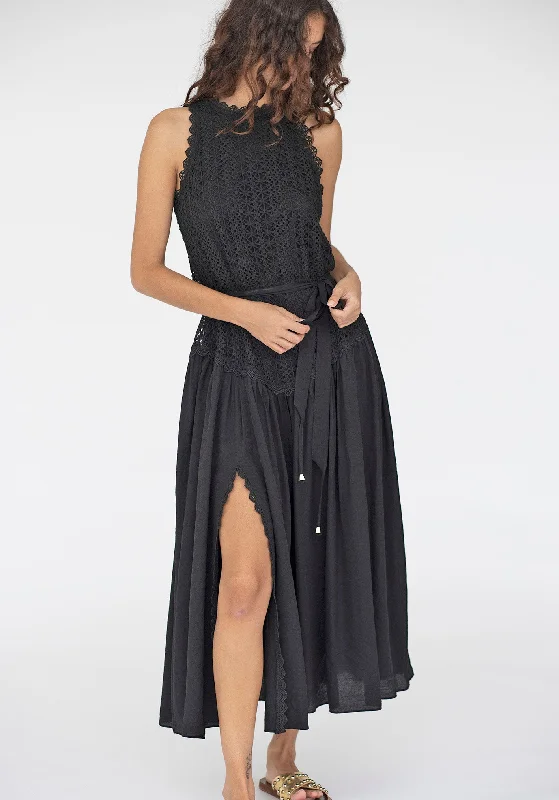 Augustine Lace Bodice Maxi Dress