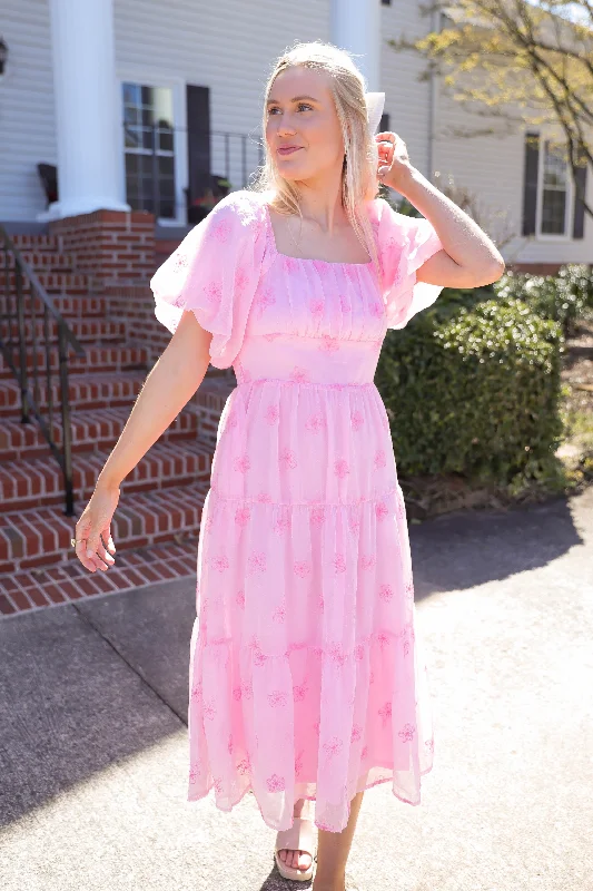 Looking For The Signs Midi Dress