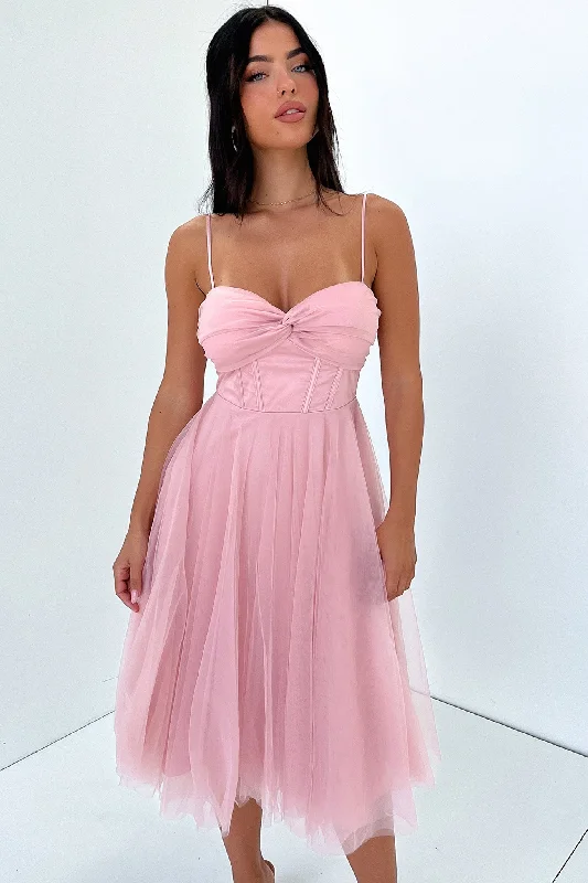 Angelique Dress - Pink