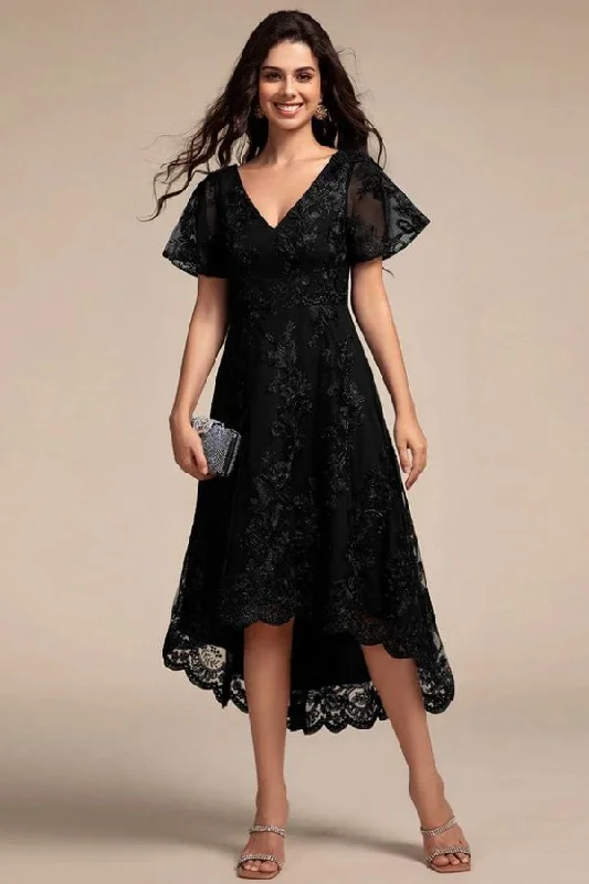 A-Line Midi Lace Dress CG0268